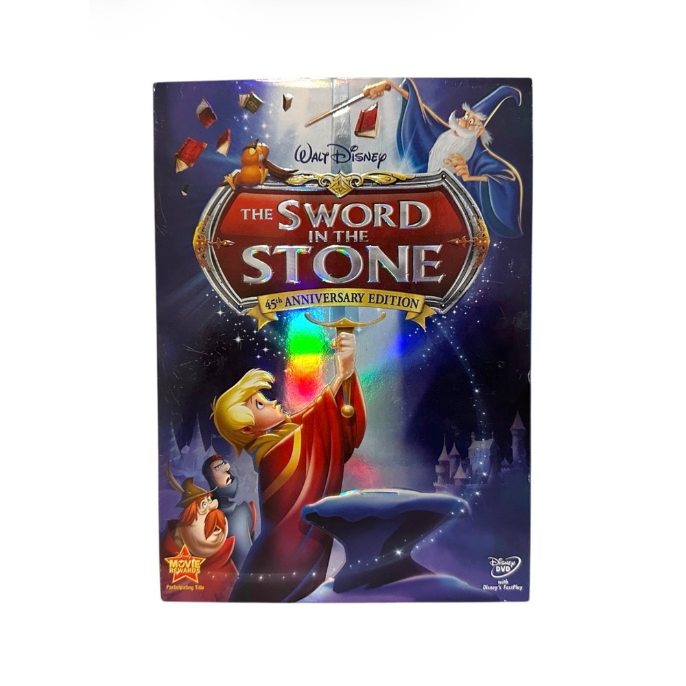 Disney Sword in the Stone 45th Anniversary DVD Complete Slipcover Inserts 2008